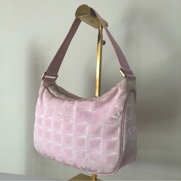 CHANEL Pink Travel Line Shoulder Bag - Picture 2 of 16